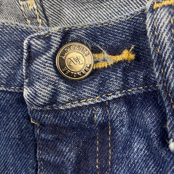 Wrangler Jeans Mens Size 46x30 Authentics Blue Denim Regular Fit ZM200SD Relaxed - Picture 4 of 13
